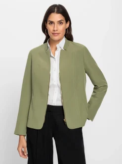 Blazer| Jackenblazer in bügelfreier Qualität schilf