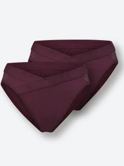 Unterhosen|wäschepur Jazzpants burgund