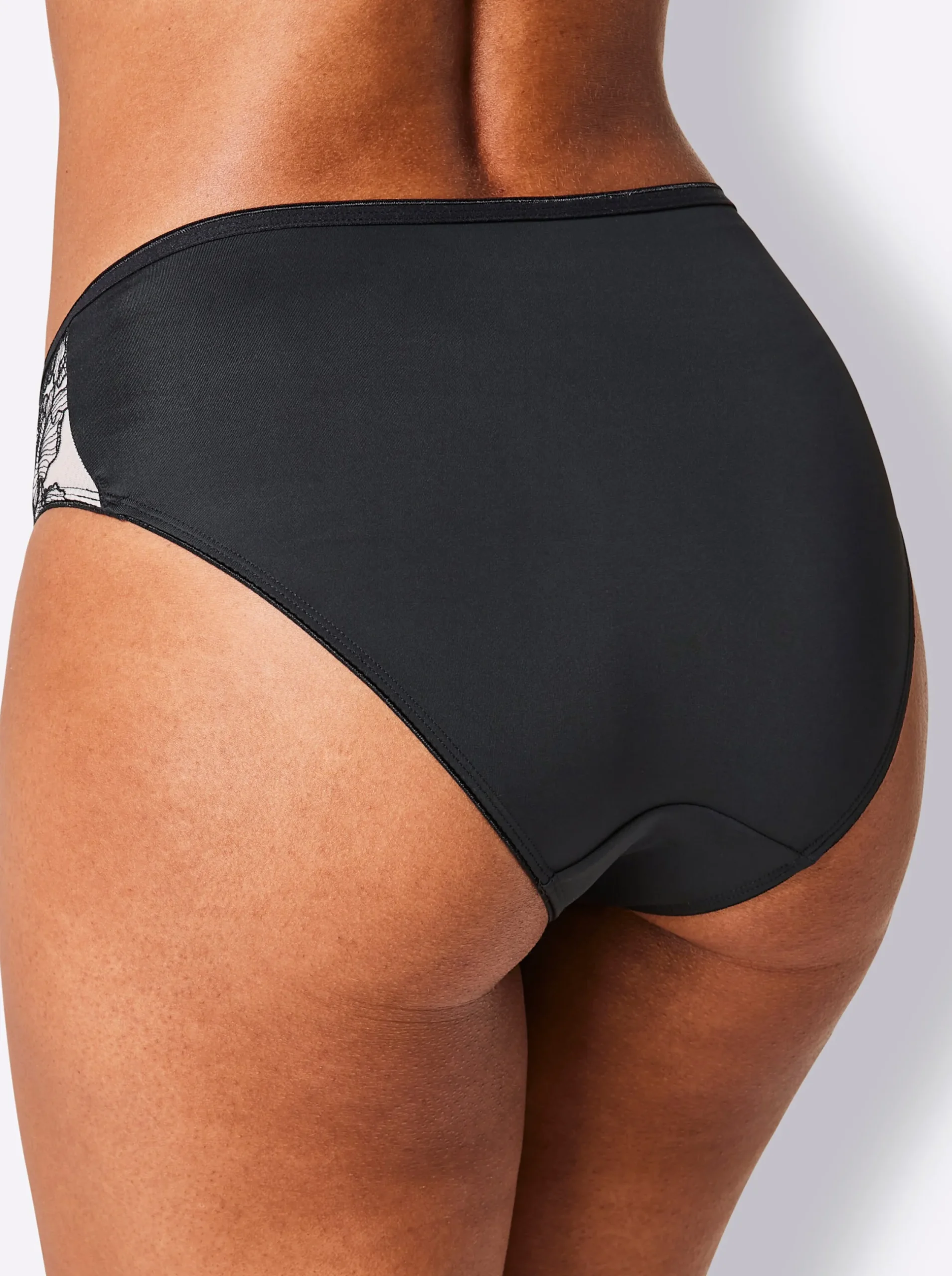 Unterhosen|wäschepur Jazzpants elfenbein-schwarz