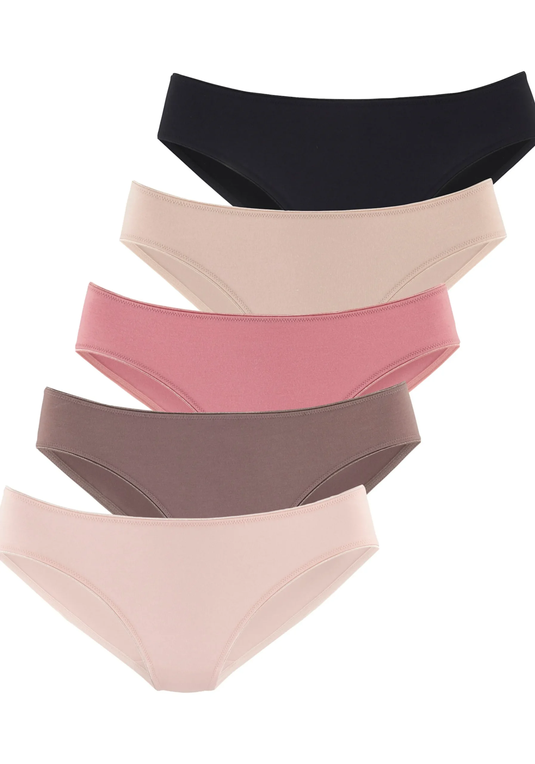 Unterhosen|LASCANA Jazz-Pants Slips taupe,rose,beige,altrosa,schwarz