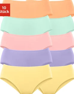 Unterhosen|petite fleur Jazz-Pants Slips orange,grün,rosa,lila,gelb