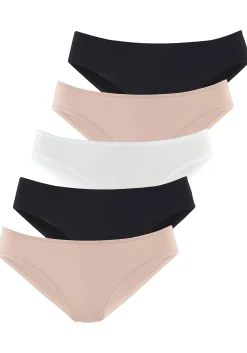 Unterhosen|LASCANA Jazz-Pants Slips beige,creme,schwarz