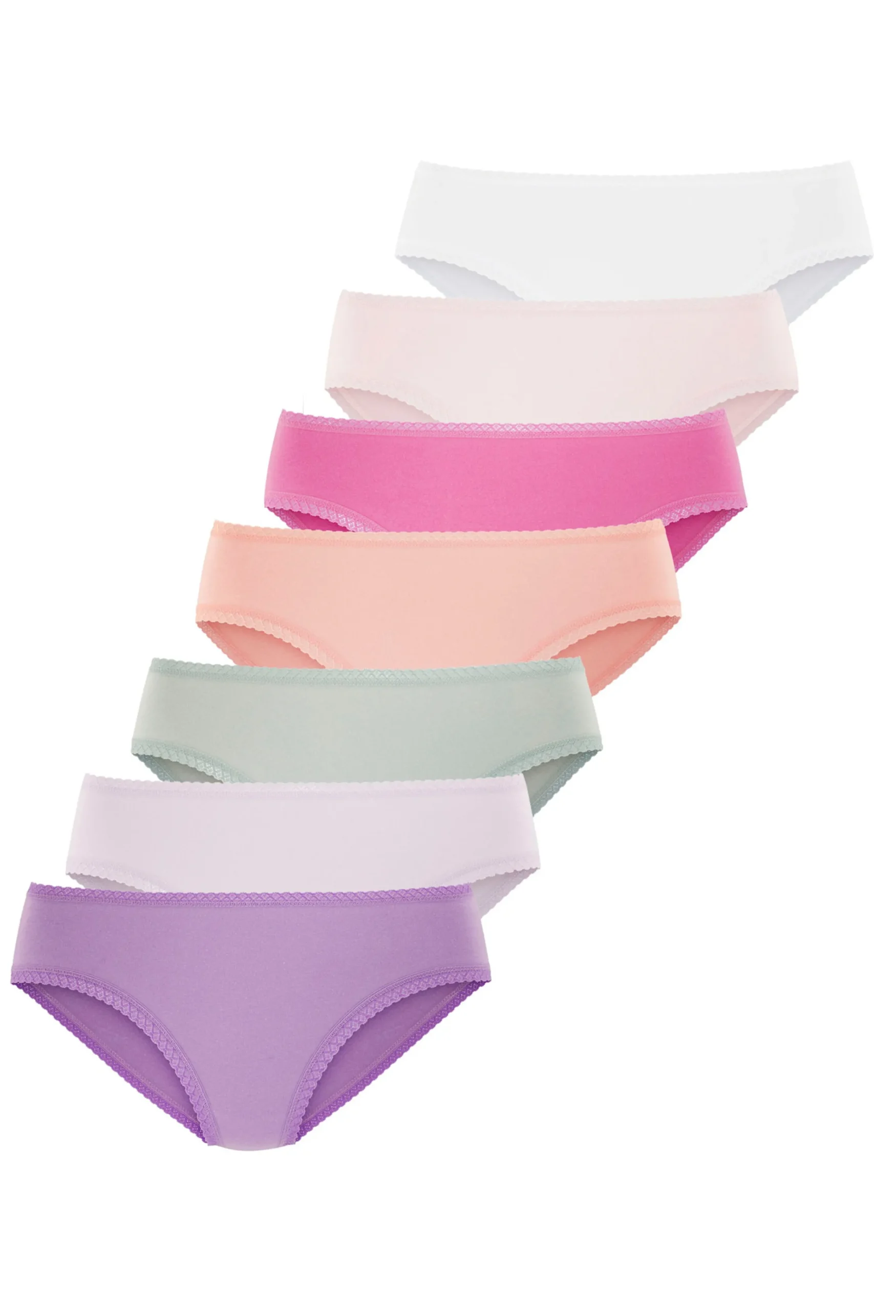 Unterhosen|Vivance Jazz-Pants Slips lindgrün,lila,flieder,apricot,pink,rosa,weiß