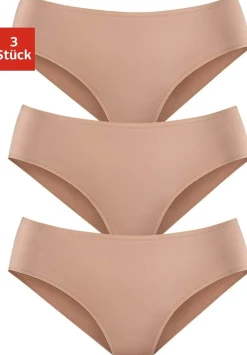 Unterhosen|LASCANA Jazz-Pants Slips beige