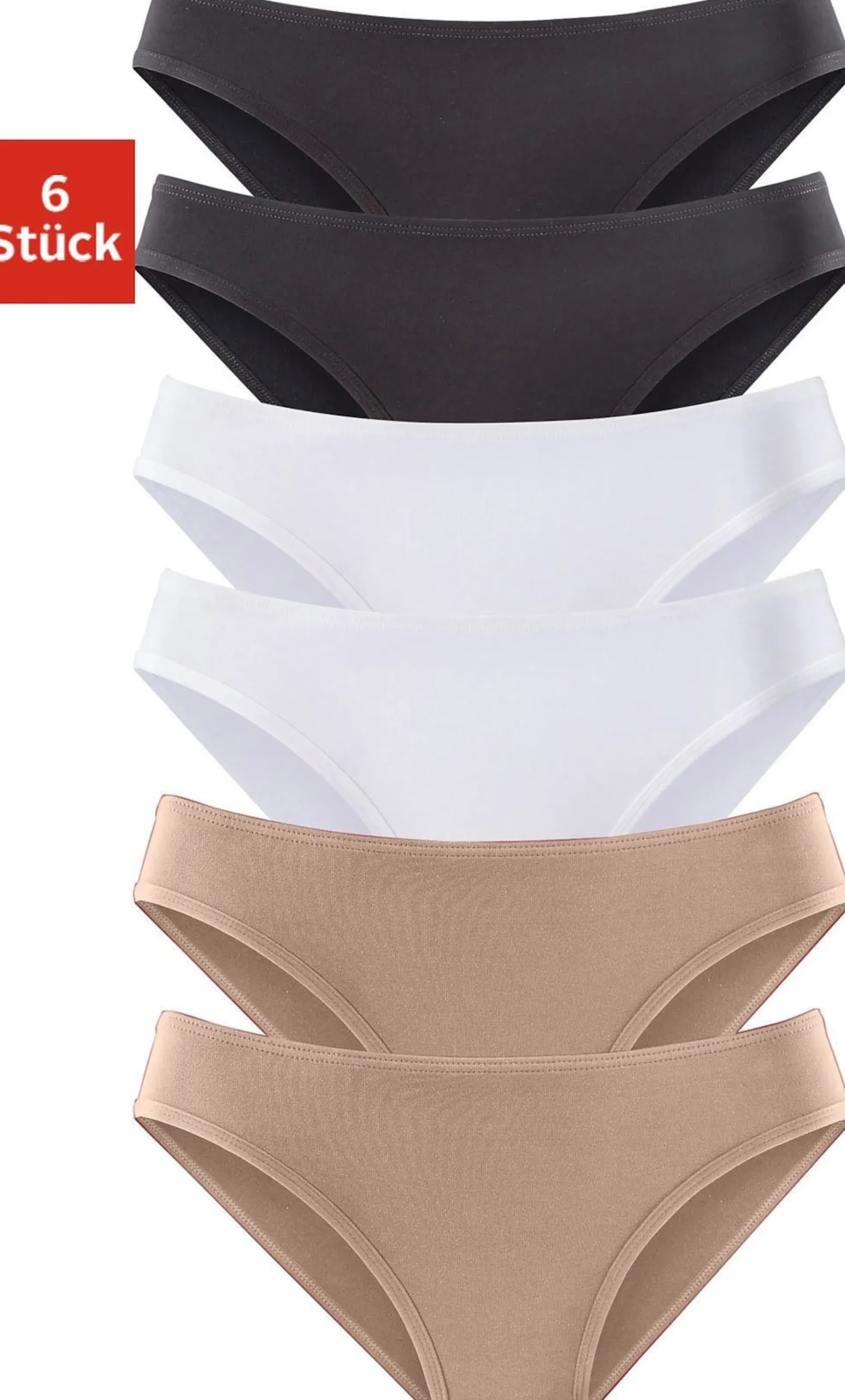 Unterhosen| Jazz-Pants Slips beige,schwarz,weiß