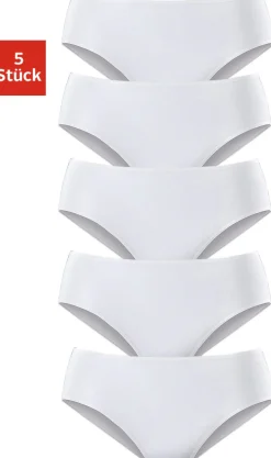 Unterhosen|petite fleur Jazz-Pants Slips weiß