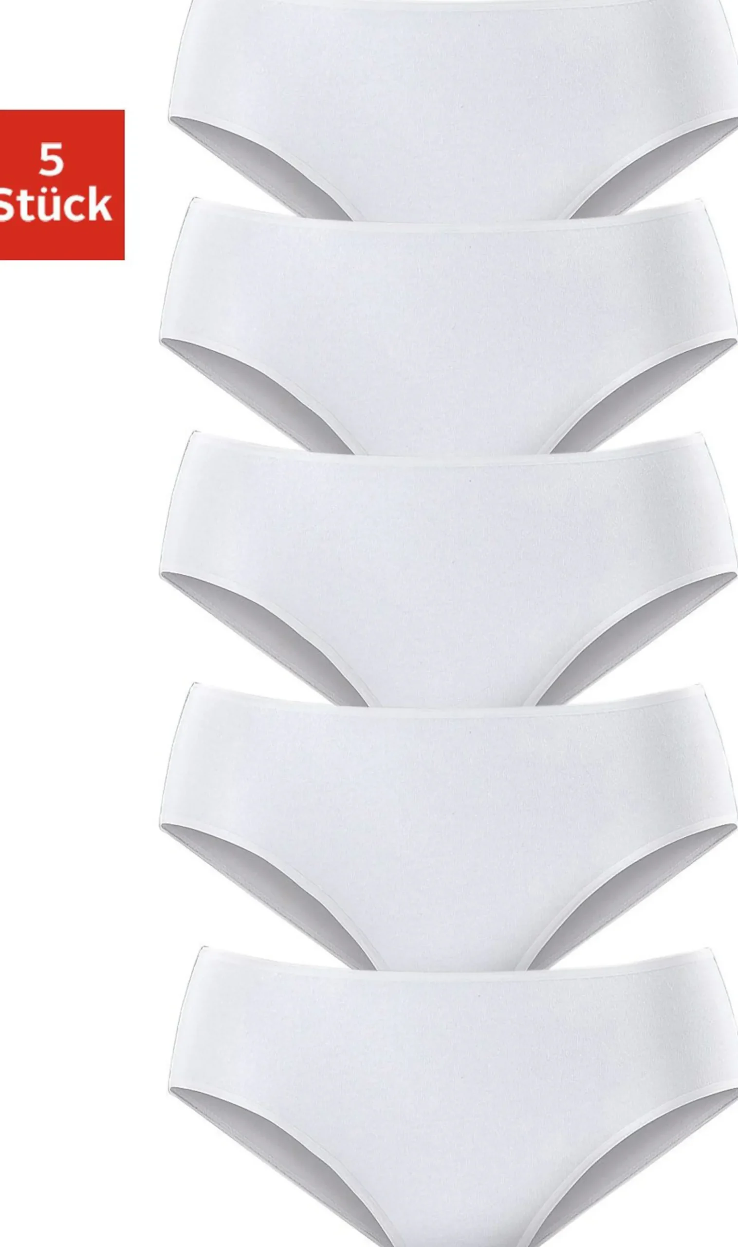 Unterhosen|petite fleur Jazz-Pants Slips weiß