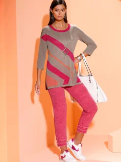 Jeans| 7/8-Jeans pink