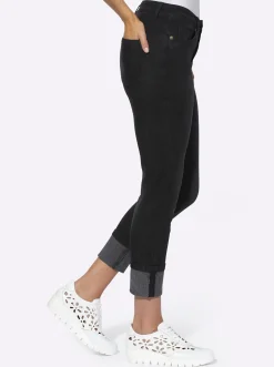 Strandmode|heine 7/8-Jeans blackdenim