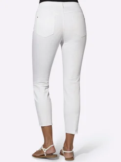 Jeans| 7/8-Jeans ecru