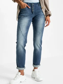 Jeans| Jeans blue-stone-washed