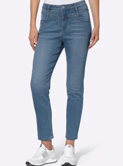 Jeans|heine 7/8-Jeans blue-bleached