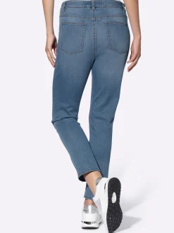 Jeans|heine 7/8-Jeans blue-bleached