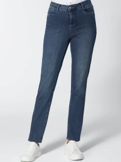 Jeans|CREATION L PREMIUM Jeans blue-stone-washed