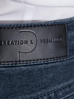 Jeans|CREATION L PREMIUM Jeans blue-stone-washed