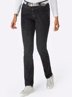 Jeans|CREATION L PREMIUM Jeans blackdenim