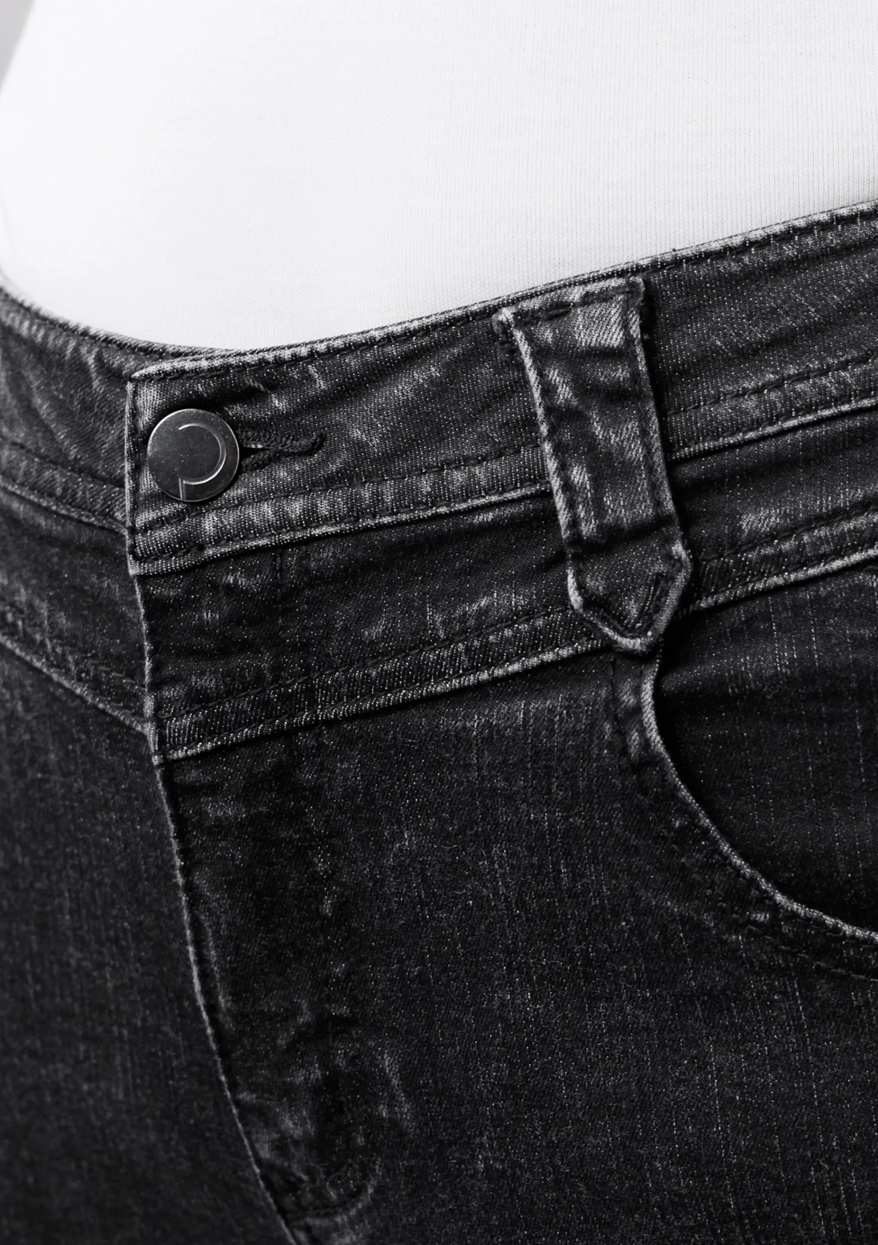 Jeans|CREATION L PREMIUM Jeans blackdenim