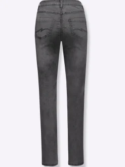 Basics| Jeans in Baumwoll-Stretch-Qualität greydenim