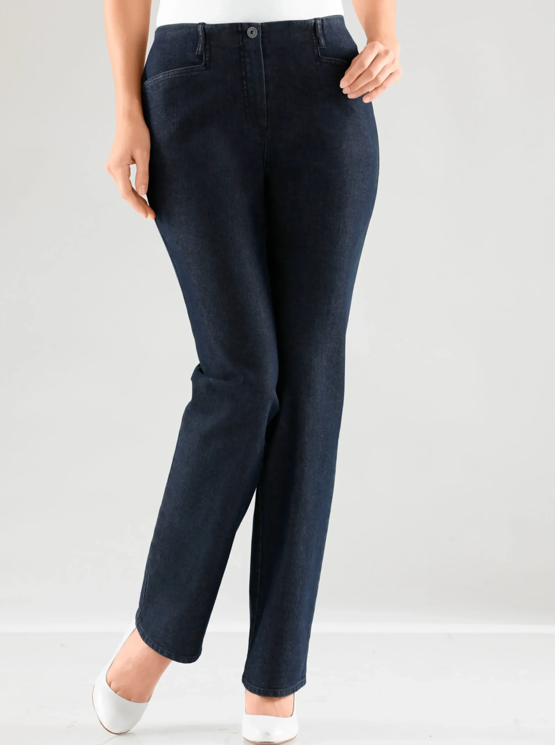 Jeans|Cosma Jeans mit innenliegendem Dehnbund blue-stone-washed