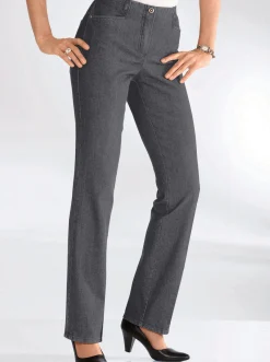 Jeans|Cosma Jeans mit innenliegendem Dehnbund grau