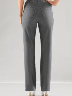 Jeans|Cosma Jeans mit innenliegendem Dehnbund grau