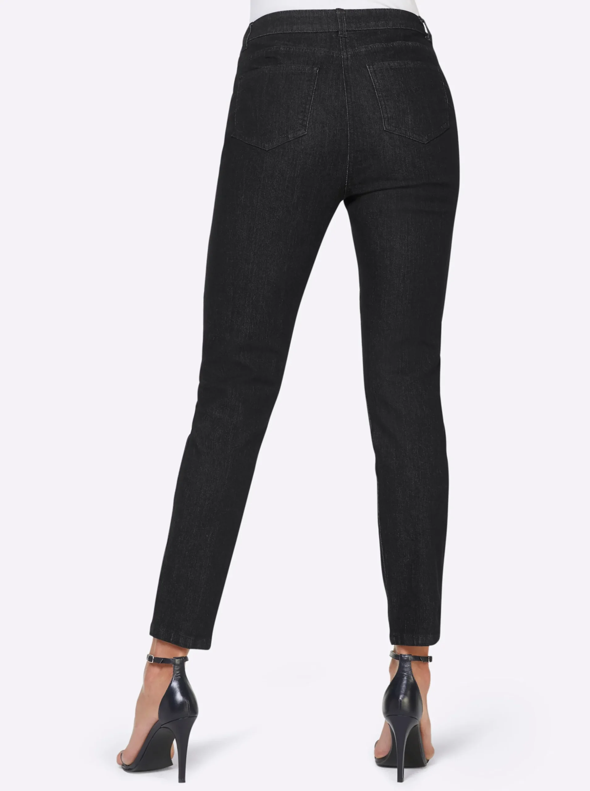 Strandmode|Jeans|heine 7/8-Jeans mit Push-up-Effekt blackdenim
