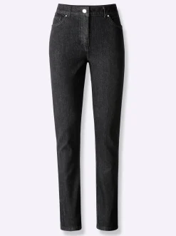 Strandmode|Jeans|heine 7/8-Jeans mit Push-up-Effekt blackdenim