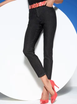 Strandmode|Jeans|heine 7/8-Jeans mit Push-up-Effekt blackdenim