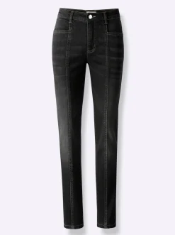Jeans|heine Jeans mit Teilnungsnähten blackdenim