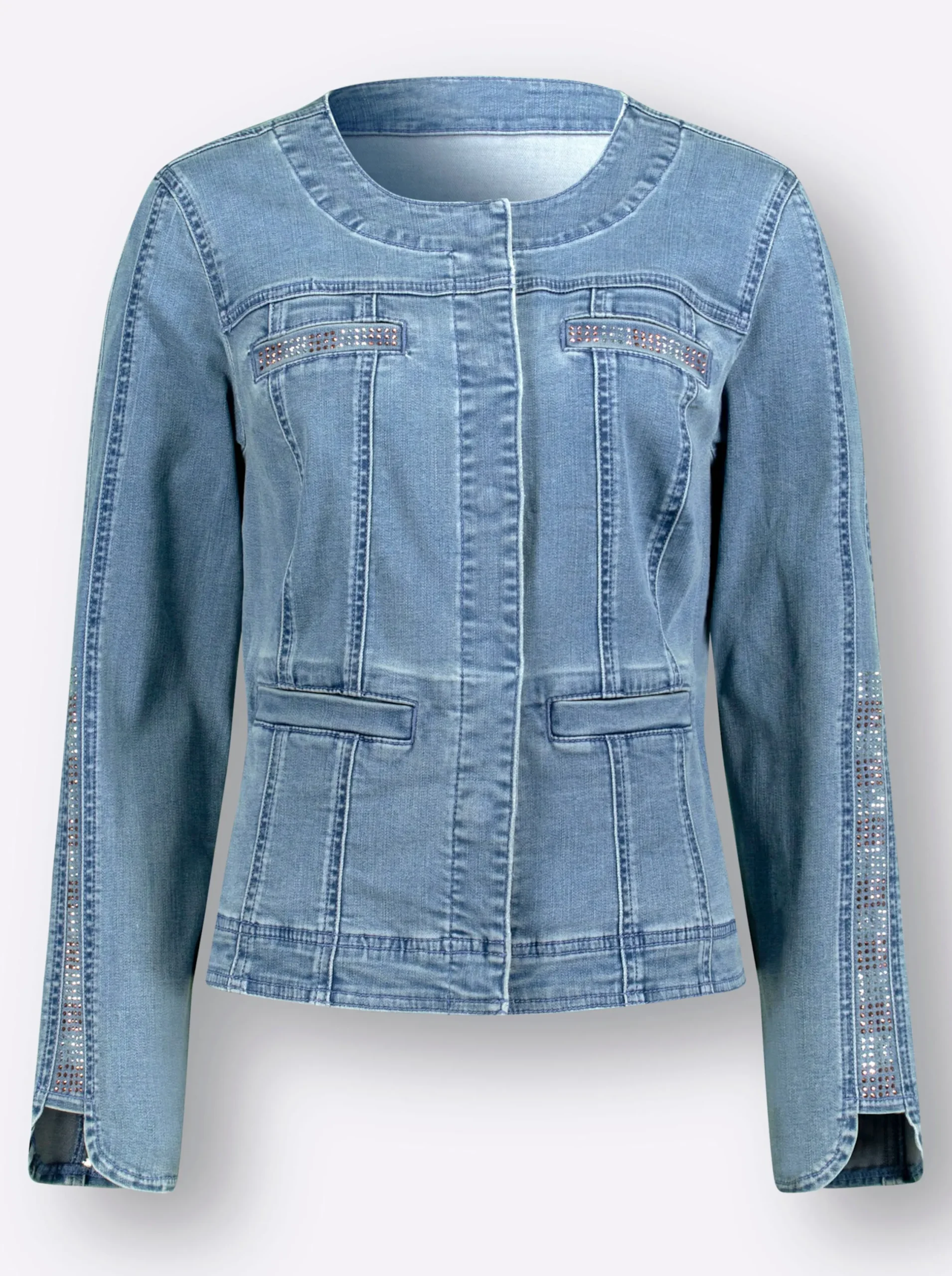 Jacken|Blazer| Jeansblazer blue-bleached