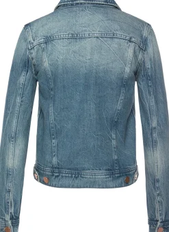 Jacken|LASCANA Jeansjacke blue-denim