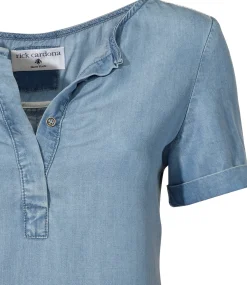 Strandkleider|heine Jeans-Kleid bluedenim