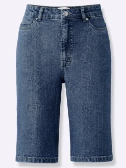 Jeans|heine Jeansshort in 5-Pocket-Form blue-stone-washed