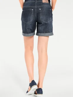 Strandmode|heine Jeans-Shorts darkdenim