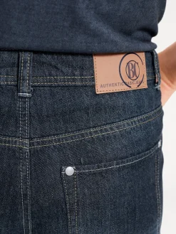 Strandmode|heine Jeans-Shorts darkdenim