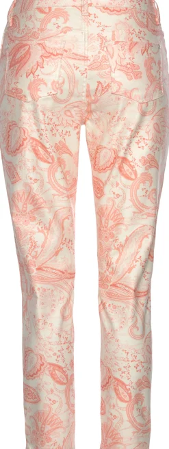 Strandmode|LASCANA 7/8-Jeggings koralle-bedruckt