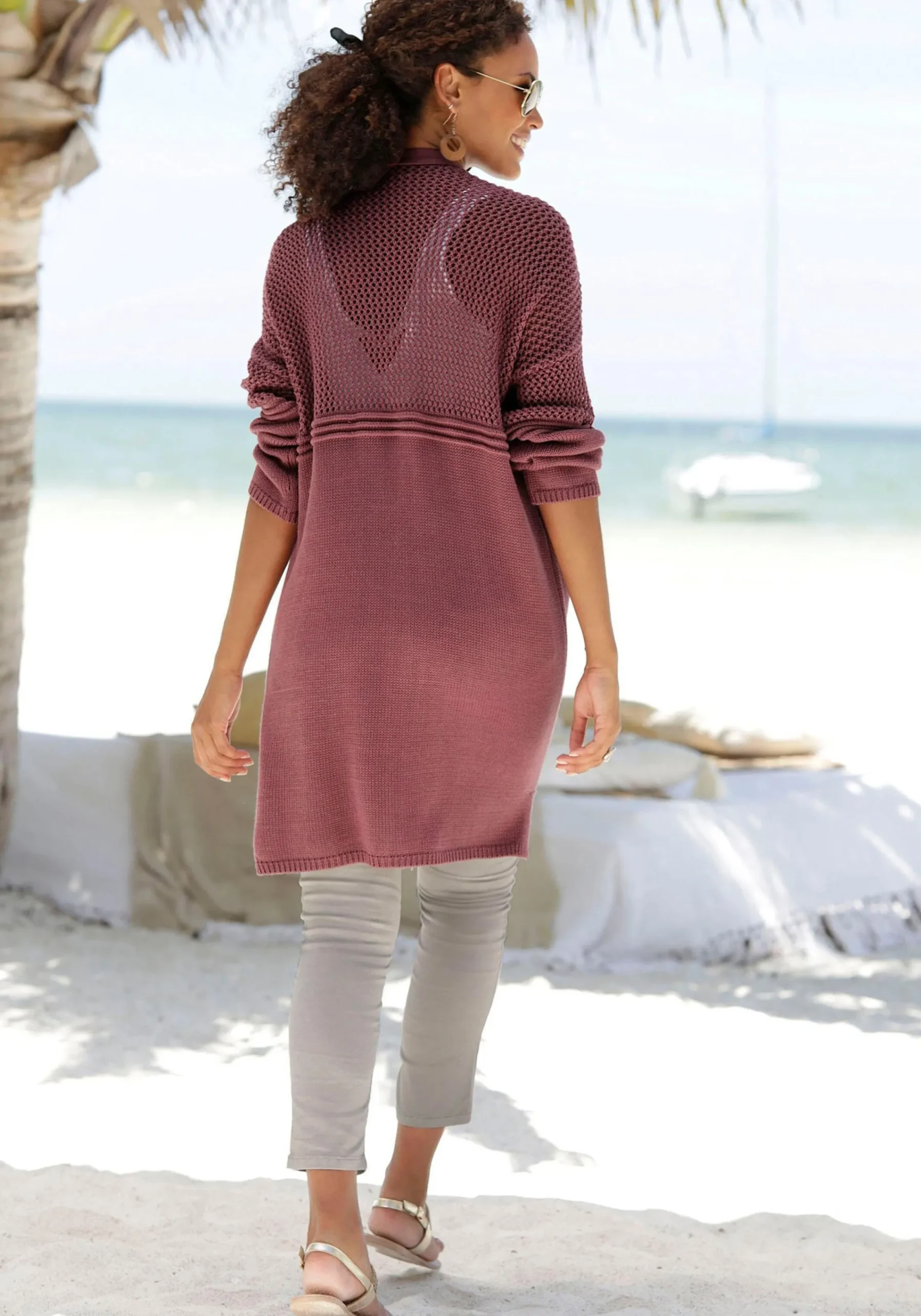Homewear|Strandmode|LASCANA 7/8-Jeggings grau