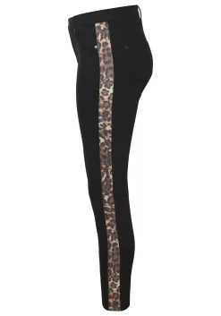 Strandmode|LASCANA 7/8-Jeggings schwarz-animal
