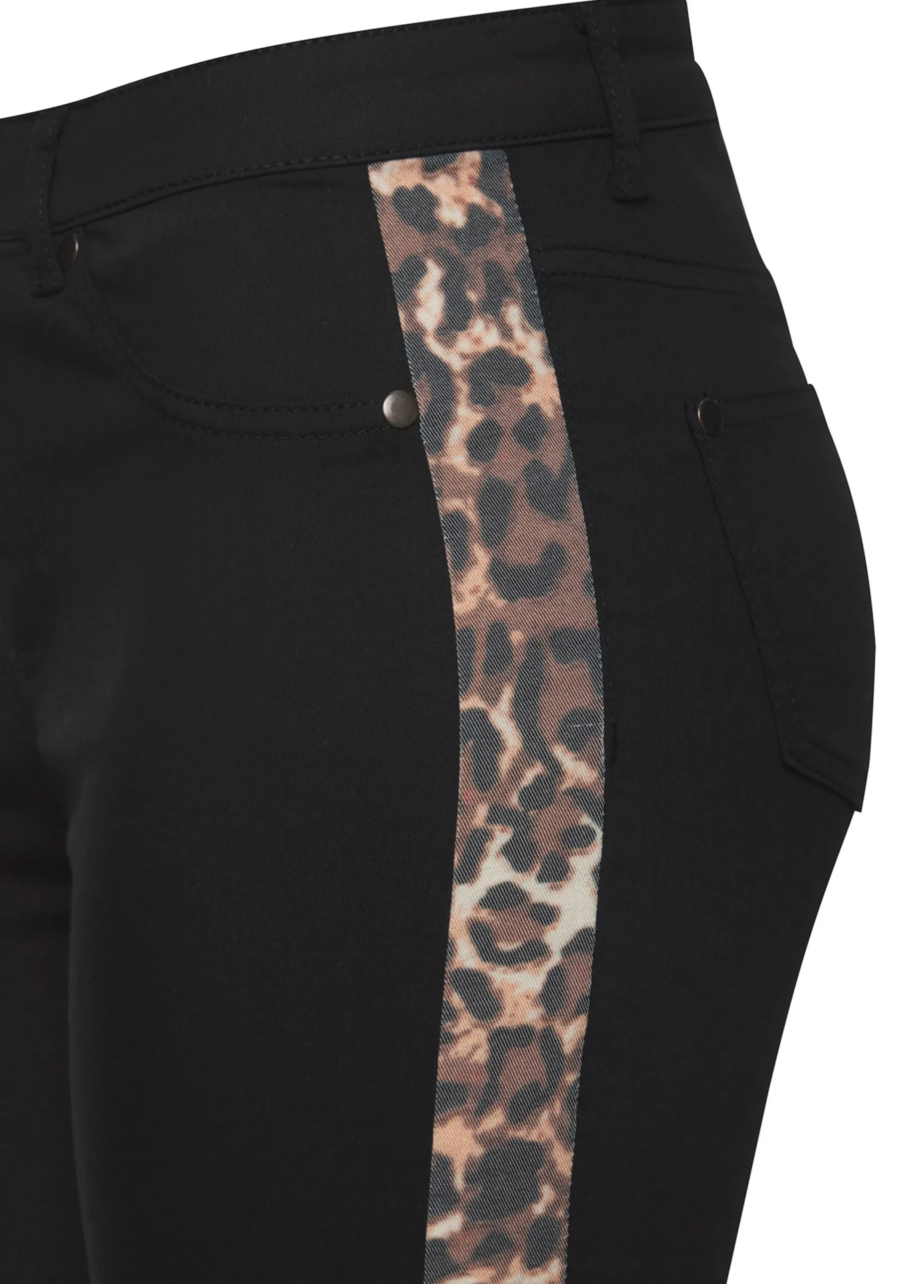 Strandmode|LASCANA 7/8-Jeggings schwarz-animal