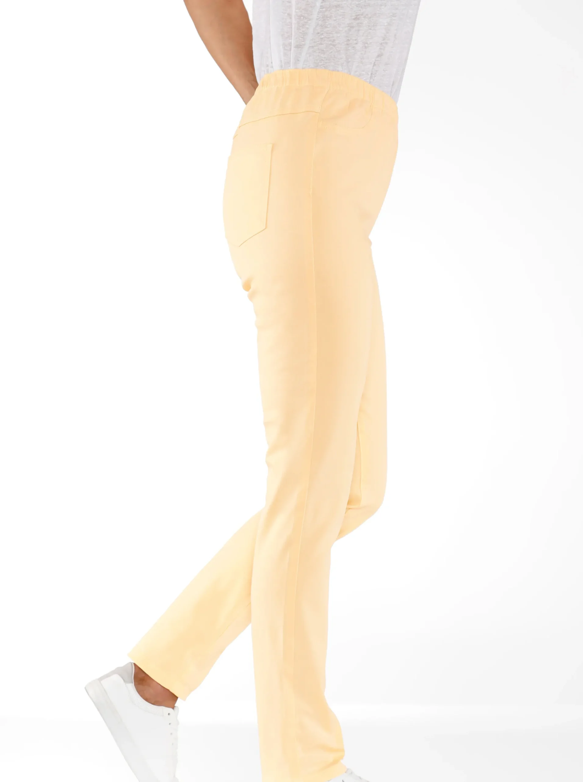 Jeans| Jeggings in schmaler Form vanille