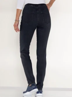Jeans| Jeggings in schmaler Form darkblue