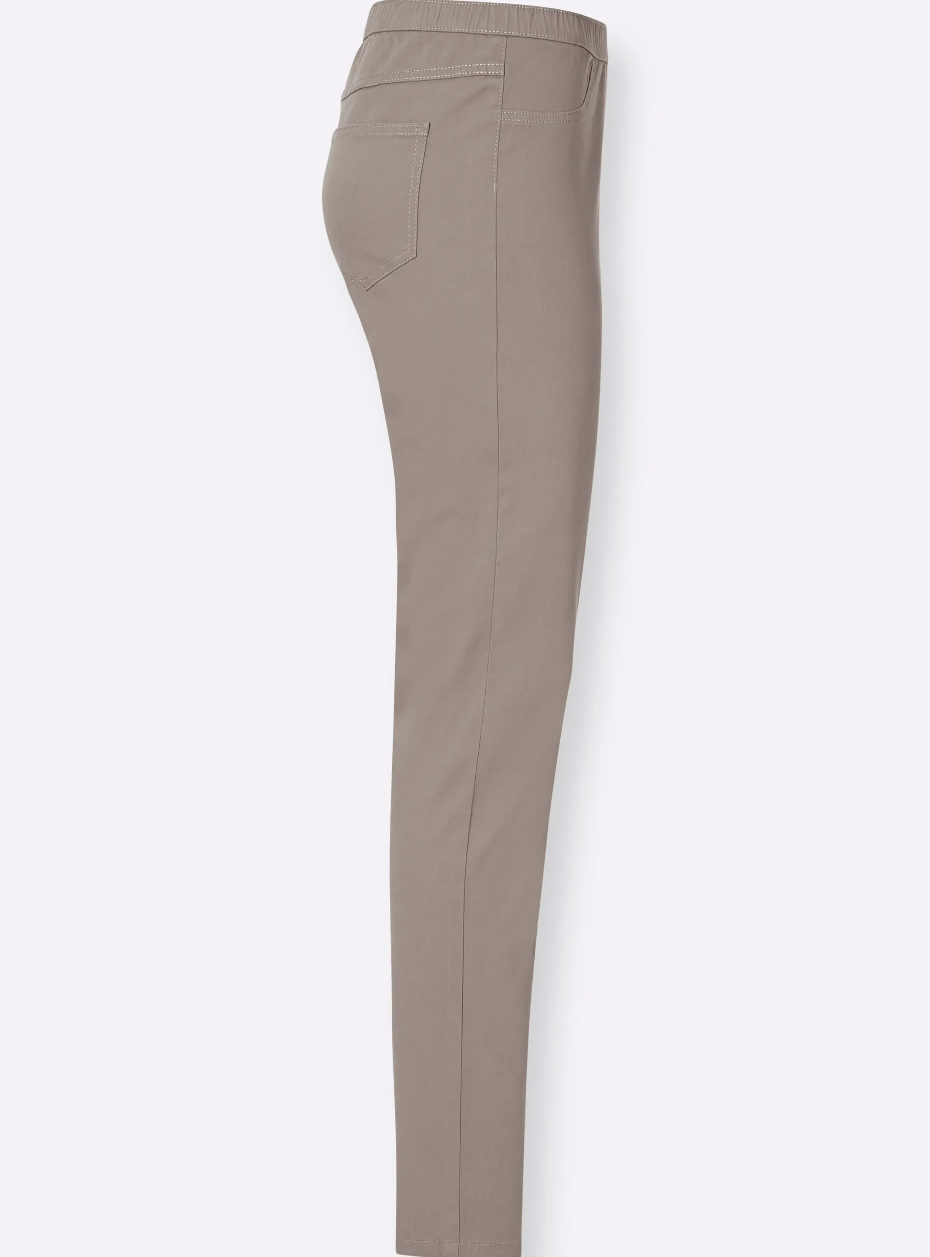 Basics|Jeans| Jeggings in schmaler Form taupe