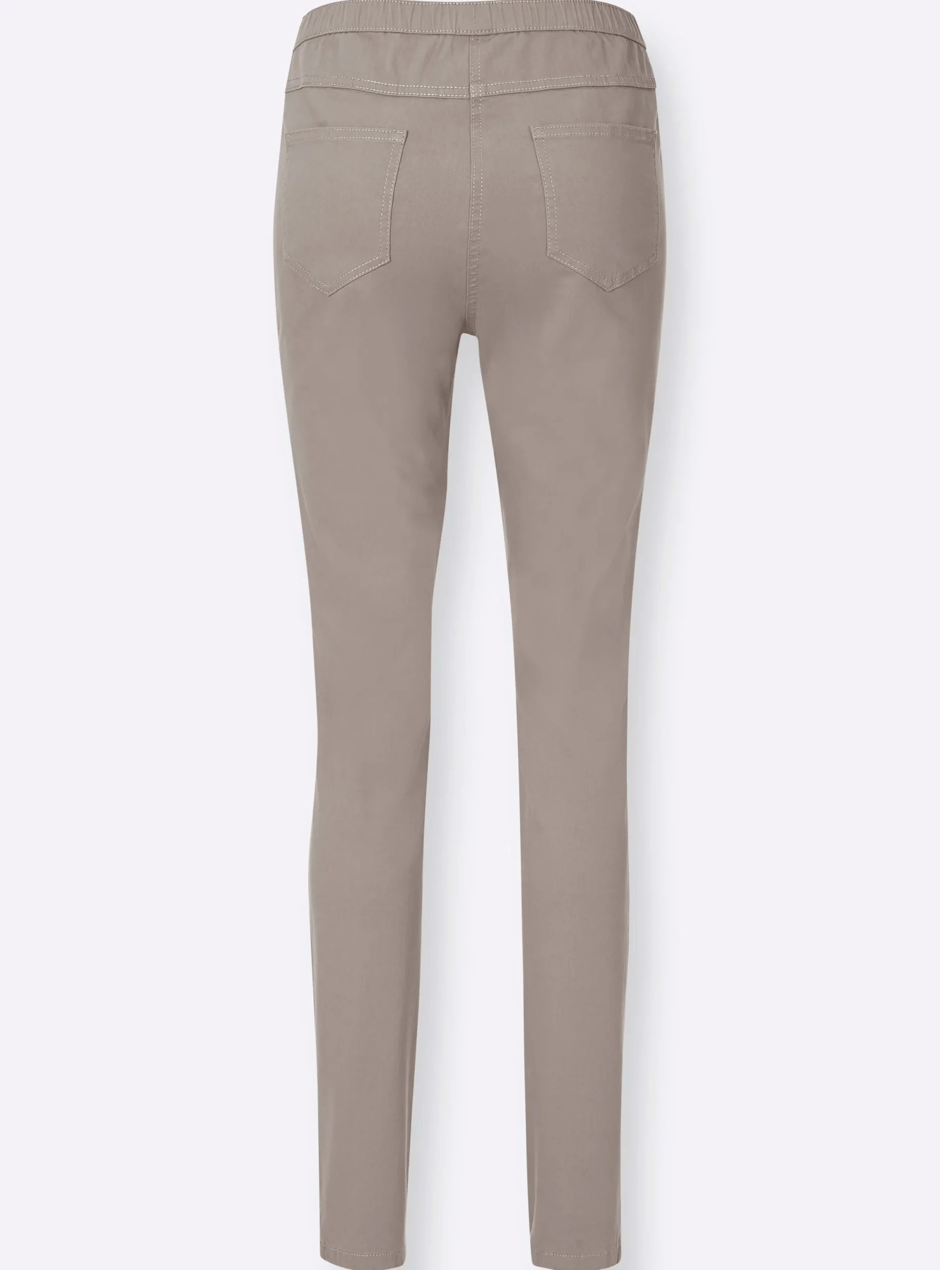 Basics|Jeans| Jeggings in schmaler Form taupe