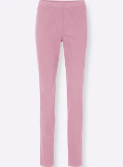 Jeans| Jeggings in schmaler Form rosé