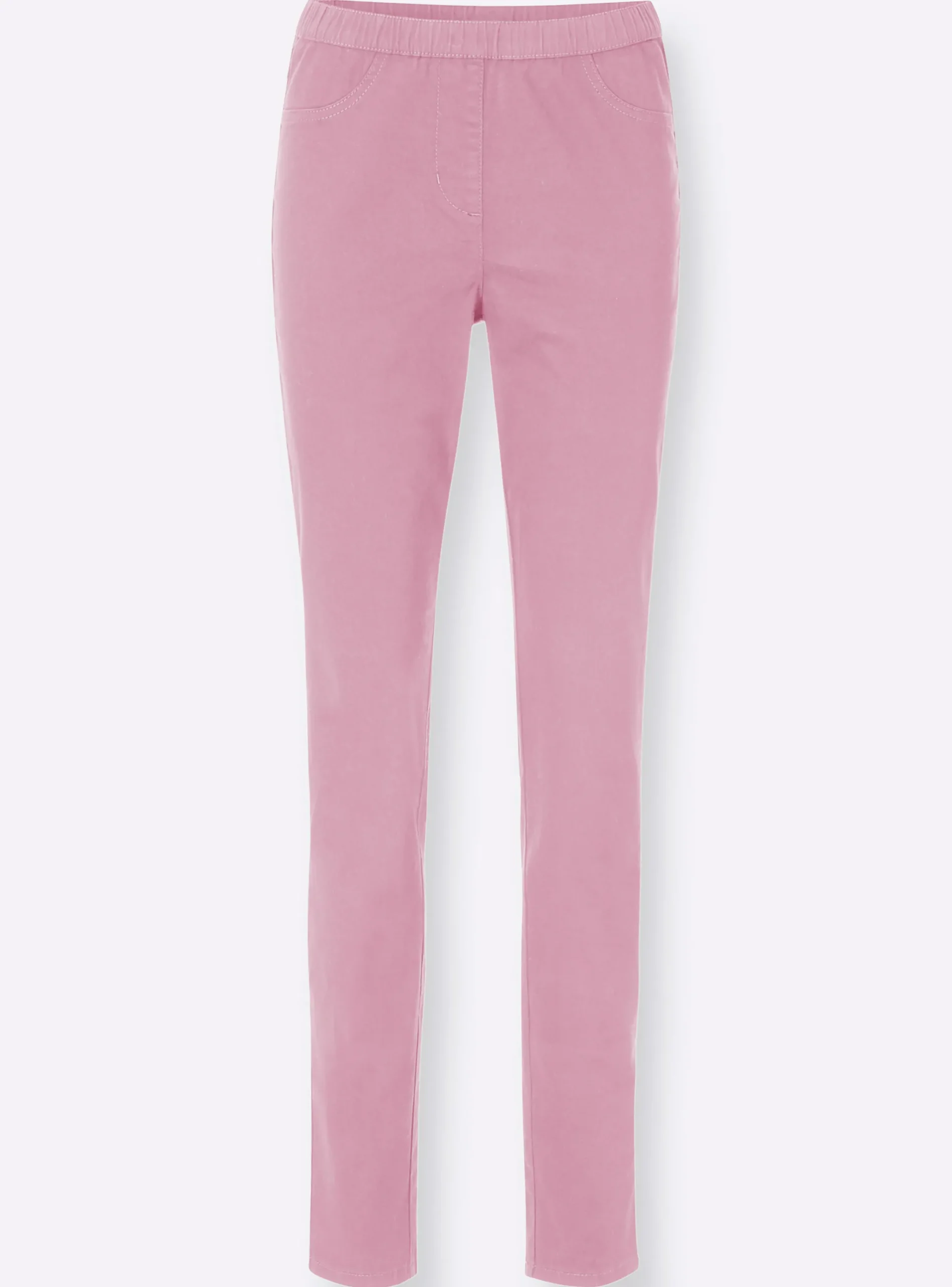 Jeans| Jeggings in schmaler Form rosé