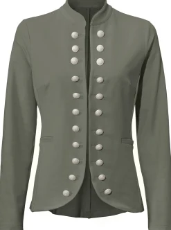 Blazer|heine Jersey-Blazer oliv