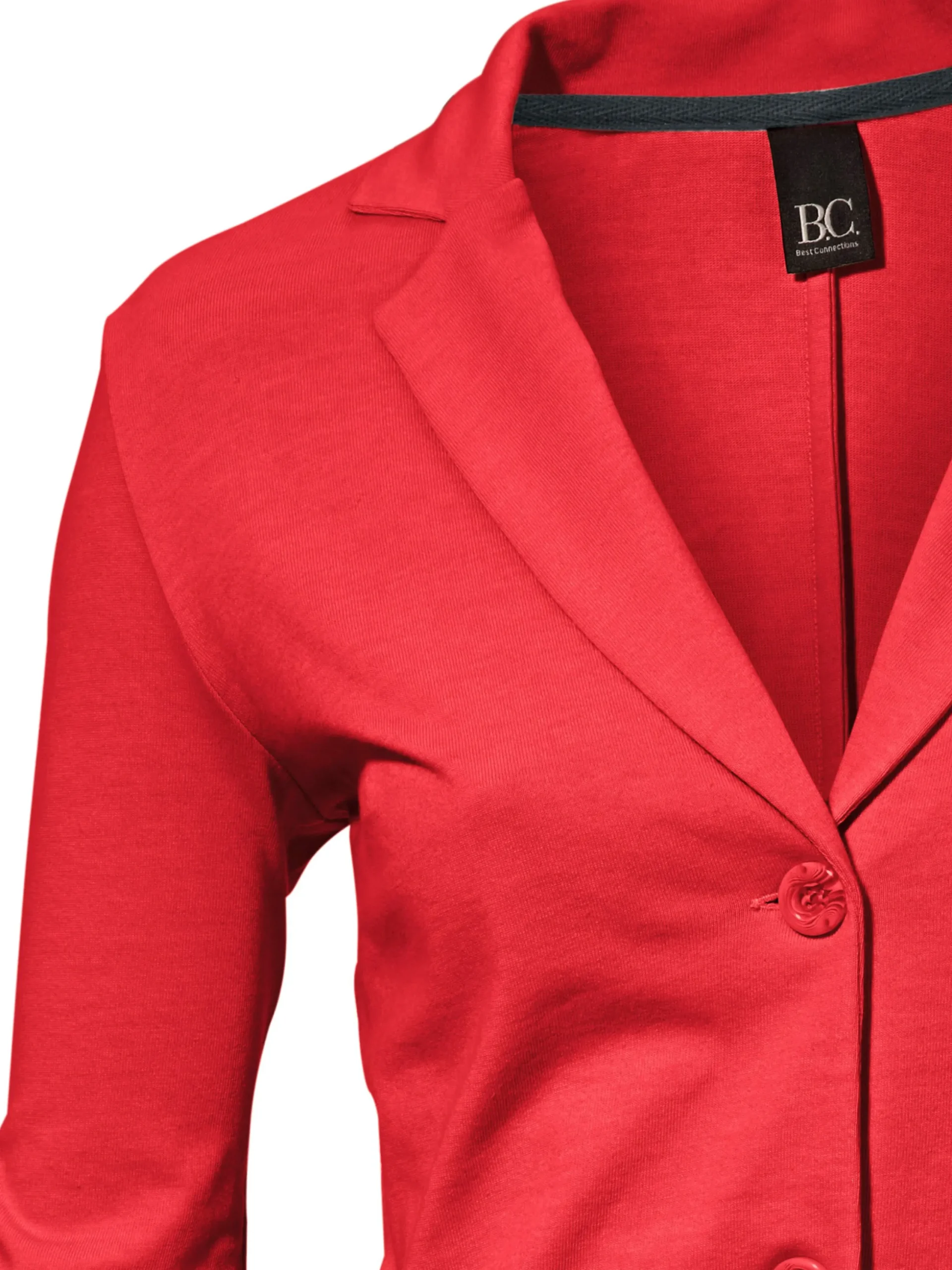 Strandmode|Blazer|heine Jerseyblazer aus Baumwolle, ungefüttert koralle