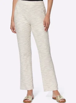 Hosen|heine Jerseyhose champagner