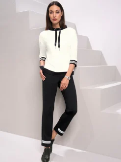 Hosen|heine Jersey-Hose schwarz
