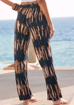 Hosen|Buffalo Jerseyhose marine-bedruckt
